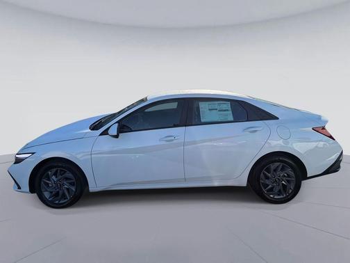 Serenity White 2026 Hyundai ELANTRA HEV Blue