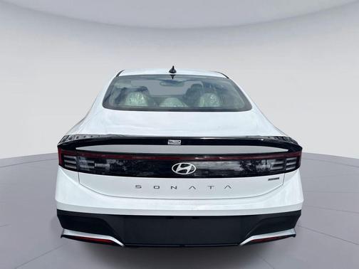 Serenity White 2026 Hyundai SONATA Hybrid Base