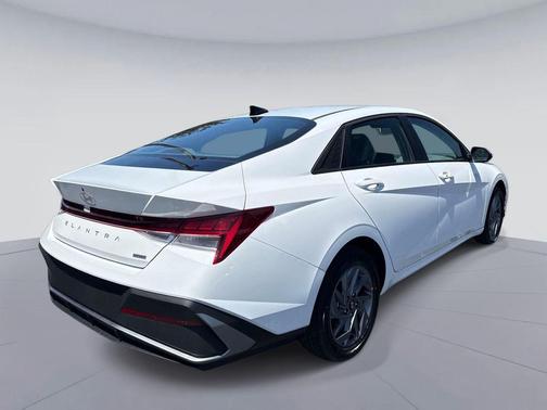 Serenity White 2026 Hyundai ELANTRA HEV Blue