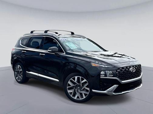 Twilight Black 2023 Hyundai SANTA FE Calligraphy