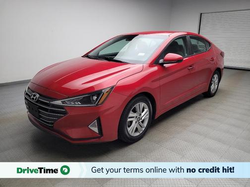 Red 2020 Hyundai ELANTRA SEL