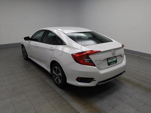 Platinum White Pearl 2020 Honda Civic LX