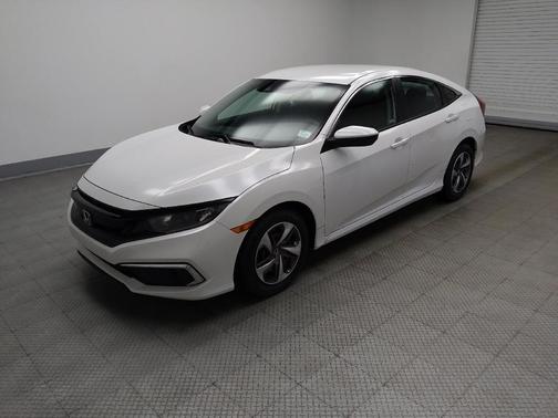 Platinum White Pearl 2020 Honda Civic LX