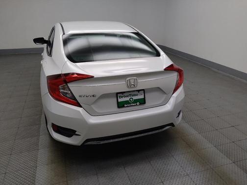 Platinum White Pearl 2020 Honda Civic LX