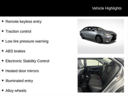 2016 Toyota Camry SE