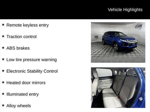 2021 Mitsubishi Outlander Sport 2.0 ES