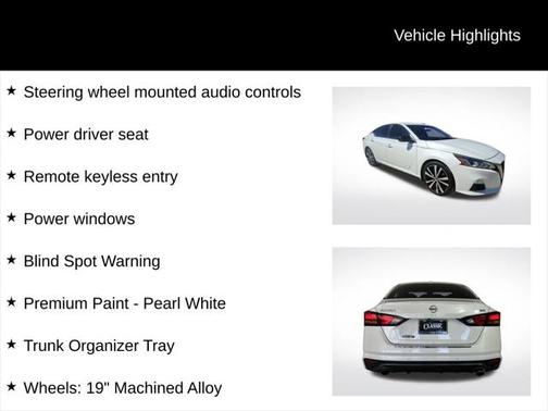 2022 Nissan Altima SR FWD