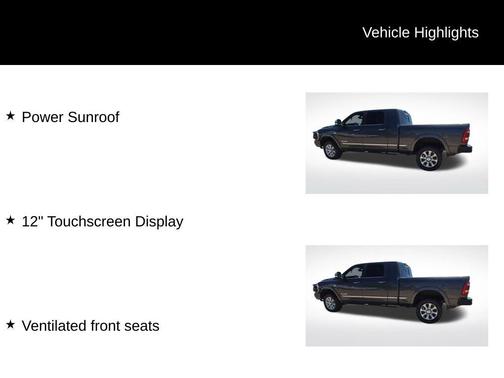 2021 RAM 2500 Limited Mega Cab 4x4 6'4' Box