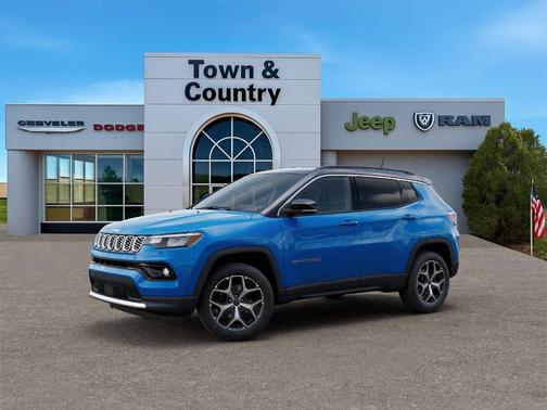 Hydro Blue Pearl 2026 Jeep Compass Limited