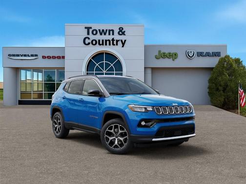 Hydro Blue Pearl 2026 Jeep Compass Limited