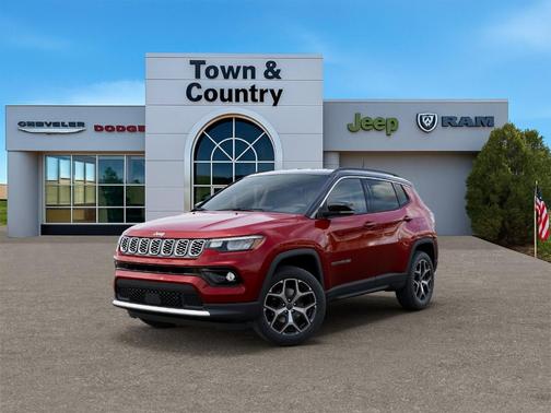 Red 2026 Jeep Compass Limited