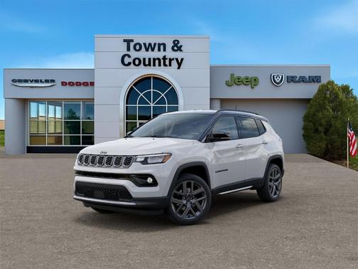 Bright White Clearcoat 2026 Jeep Compass Limited