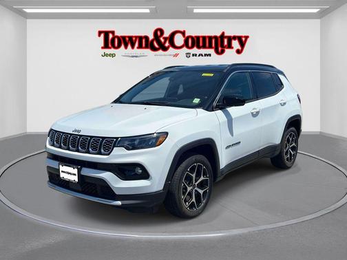 Bright White Clearcoat 2025 Jeep Compass Limited