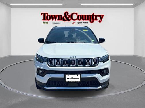 Bright White Clearcoat 2025 Jeep Compass Limited