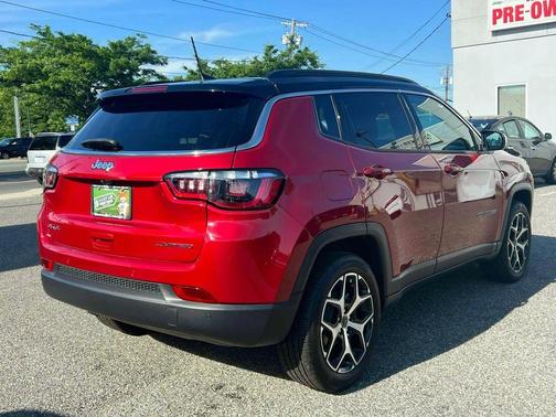 Red 2025 Jeep Compass Limited