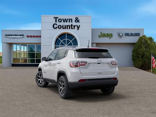Bright White Clearcoat 2026 Jeep Compass Limited