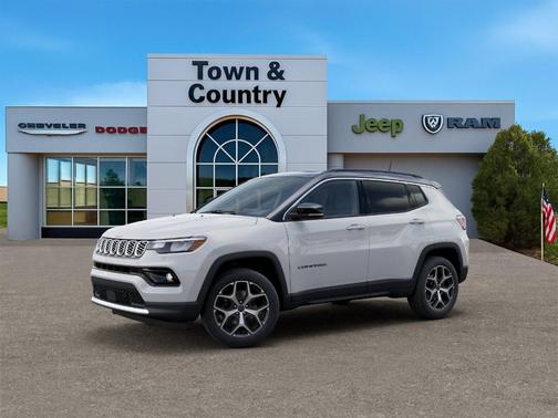 Bright White Clearcoat 2026 Jeep Compass Limited