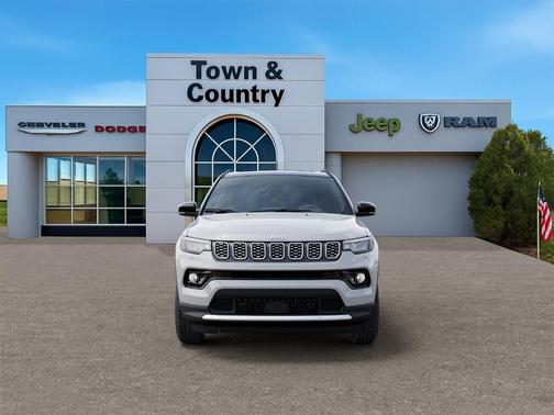 Bright White Clearcoat 2026 Jeep Compass Limited