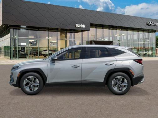 Shimmering Silver 2026 Hyundai TUCSON Hybrid SEL