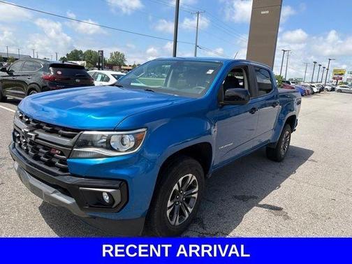 Bright Blue Metallic 2021 Chevrolet Colorado Z71