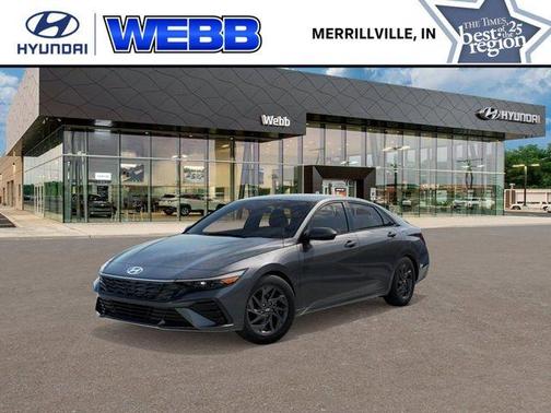 Gray Pearl 2026 Hyundai ELANTRA HEV Blue