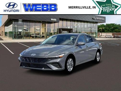 Gray Pearl 2026 Hyundai ELANTRA HEV Blue