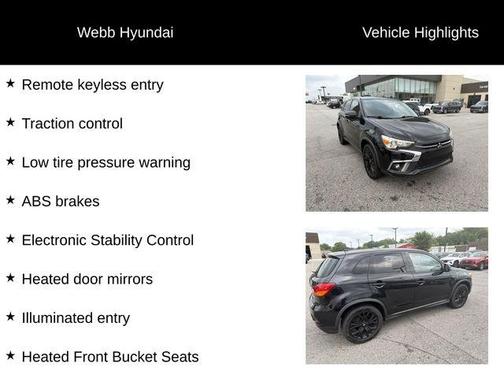 Labrador Black Metallic 2018 Mitsubishi Outlander Sport 2.0 LE