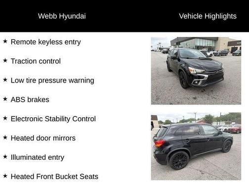 Labrador Black Metallic 2018 Mitsubishi Outlander Sport 2.0 LE