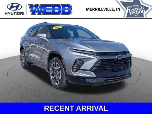 Sterling Gray Metallic 2025 Chevrolet Blazer RS