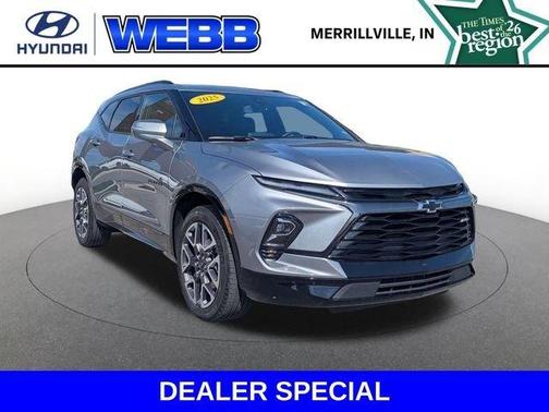 Sterling Gray Metallic 2025 Chevrolet Blazer RS