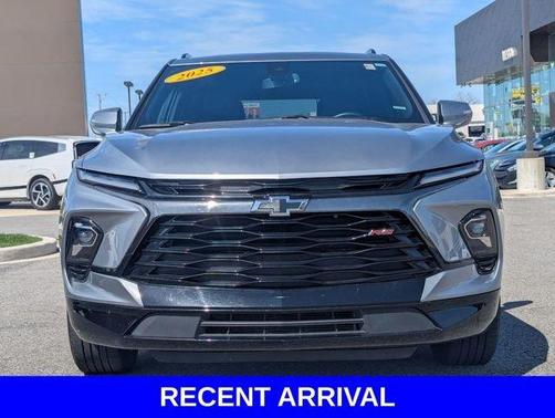 Sterling Gray Metallic 2025 Chevrolet Blazer RS
