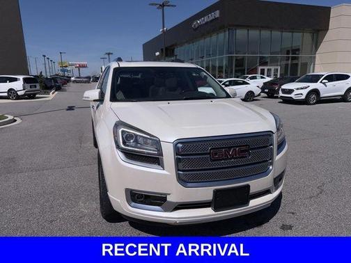 White Diamond Clearcoat 2014 GMC Acadia Denali