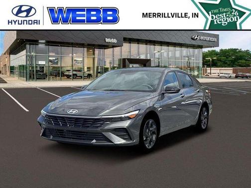 Amazon Gray 2026 Hyundai ELANTRA HEV SEL