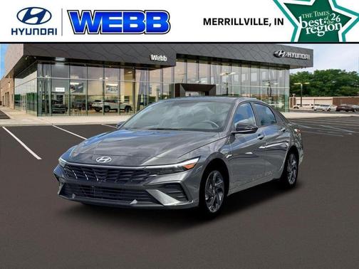 Amazon Gray 2026 Hyundai ELANTRA HEV SEL