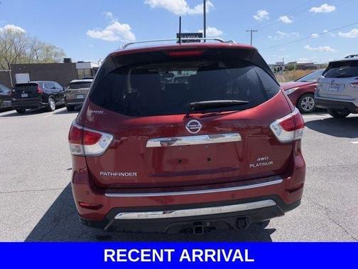 Cayenne Red 2016 Nissan Pathfinder Platinum