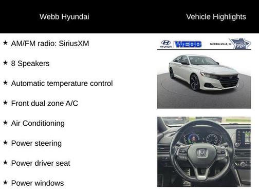 2022 Honda Accord Hybrid Sport