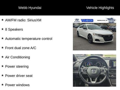 2022 Honda Accord Hybrid Sport