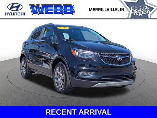 Ebony Twilight Metallic 2019 Buick Encore Sport Touring