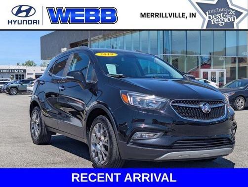 Ebony Twilight Metallic 2019 Buick Encore Sport Touring