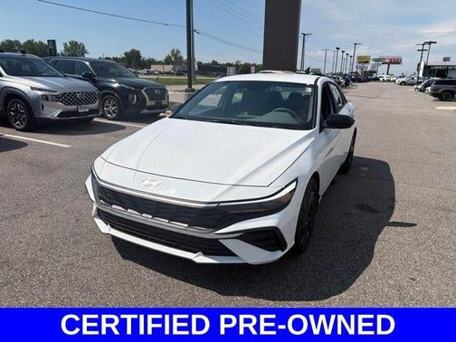 White 2026 Hyundai ELANTRA SEL Sport