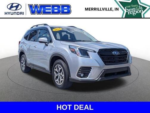 Ice Silver Metallic 2024 Subaru Forester Premium