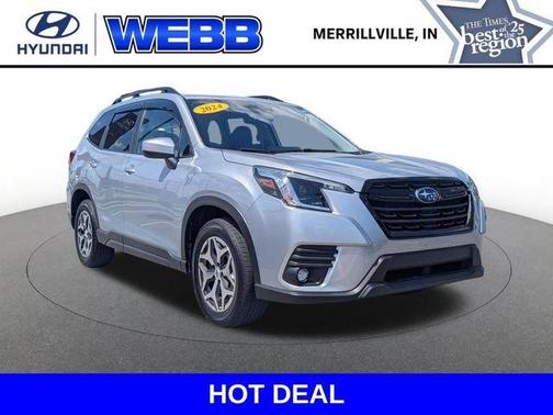 Ice Silver Metallic 2024 Subaru Forester Premium