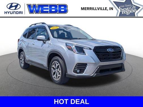 Ice Silver Metallic 2024 Subaru Forester Premium