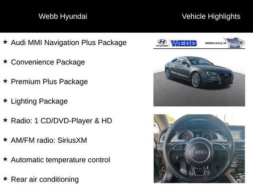 2013 Audi A5 2.0T Premium Plus quattro
