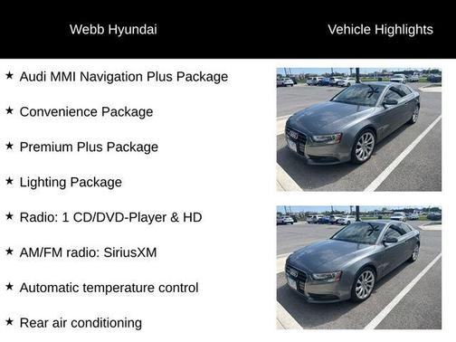2013 Audi A5 2.0T Premium Plus quattro