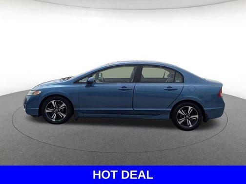 Atomic Blue Metallic 2009 Honda Civic EX