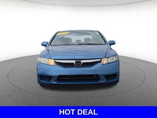 Atomic Blue Metallic 2009 Honda Civic EX