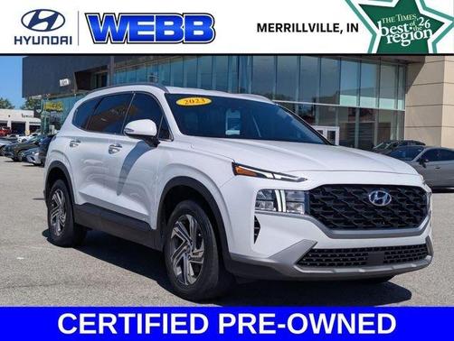 Serenity White Pearl 2023 Hyundai SANTA FE SEL