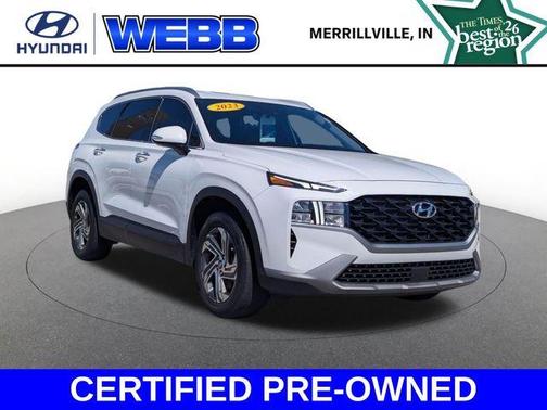 Serenity White Pearl 2023 Hyundai SANTA FE SEL