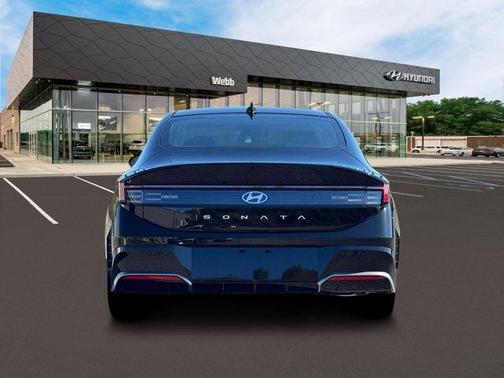 Black 2026 Hyundai SONATA SEL Sport